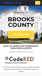 Mobile Screenshot of brookscountyga.us